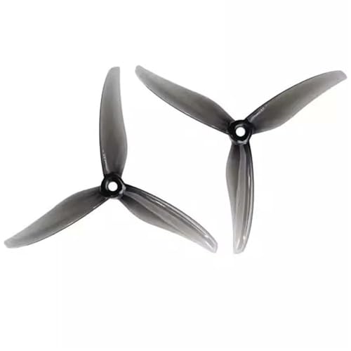 Hélice FPV 5131 tripale 5,1 pouces grise pour quadricoptère et drone de course