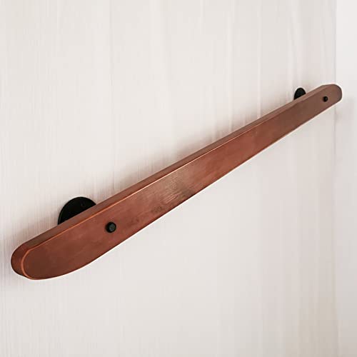 Rampe d'escalier en bois massif de qualité supérieure avec kit de support complet - 3