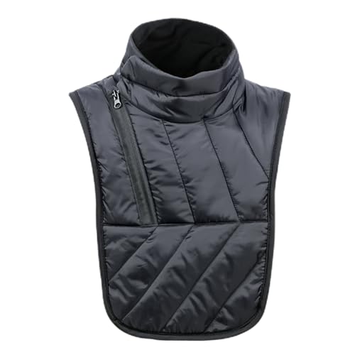 Scaldacollo e petto | Design con cerniera morbida e comoda protezione per il petto del collo, facile da pulire, scaldacollo staccabile invernale per il freddo invernale, sport all'aria aperta