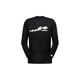 [マムート] QD ロゴ プリント ロングスリーブ Tシャツ アジアンフィット メンズ/QD Logo Print Longsleeve T-shirts AF Men 1016-01030 black PRT5