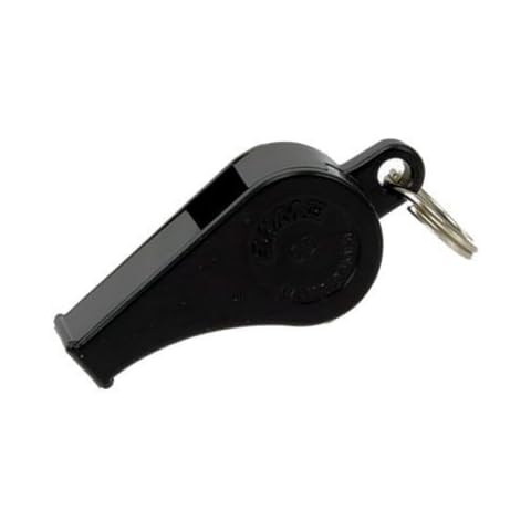 Acme 660 Football Sports Official Referee Training Black Plastic Small Whistle Cover