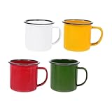 vintage enamel jewelry Gobelets à eau en émail : gobelet à eau en émail pratique, esthétique et élégant. son design simple le rend résistant et indéformable