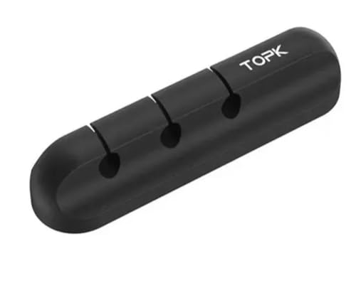 Organizador De Fios Adesivo Mesa 3/5/7 Cabos Escritório Office Or...