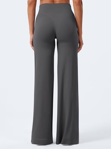Image of YEOREO Ease Workout Leggings Womens No Front Seam Straight Leggings 29 inch / 31.5 inch / 33 inch / 35 inch High Waist Buttery Eddiy Yoga Pants