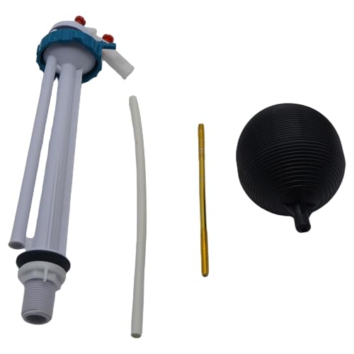 Hebewater Universal Toilet Float Fill Valve Replacement Kit, Water-Saving Toilet Repair Kit with G3/4" Inlet Valve, Ballcock and Lever, Durable WC Repair Parts by Generic - Used condition - Image 8