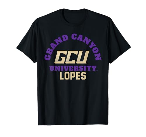 License Champs Grand Canyon University Lopes | Official NCAA | NCAFGCU006 T-Shirt, Small, White