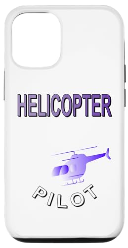 Custodia per iPhone 15 Elicottero volante t-shirt elicottero pilota idea regalo