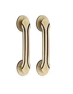 Soul Craft Zinc Main Door Pull Handle| Door Handles for Office, Main Doors, Bedroom| Pack of 2, Royal (8 Inch)