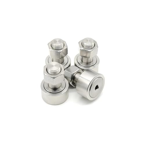 4Pcs CFS6V KR12 Cam Follower Bearing M6x12x21.5mm Needle Roller Bearing with Bolt Track Roller Bearing Engine Parts