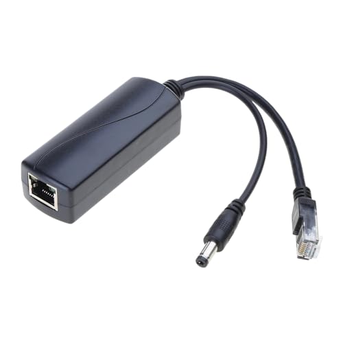 GMBYLBY PoE Splitter Gigabit USB/DC5521 Active PoE to Type-c Adapter Gigabit PoE Splitter Easy to Access Poe Networks