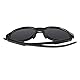 SAUCER Ersatz-Nasenstück-Pads für Oakley Hex Jector OX8032 | OX8174F Brillen, Standard, Schwarz
