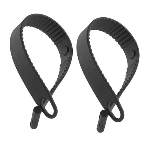 LIOOBO Adjustable Straps for Bike Rack 2pcs Rubber Straps Roof Mount Vehicle Tie Down
