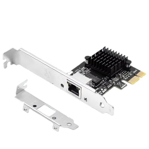 Tarjeta de Red Gigabit RTL8126 PCIe 5000 Mbps Ethernet RJ45 para PC