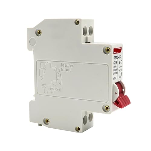 Disjoncteur DPN 1P+N 10A idéal pour rénover l'électricité d'une chambre