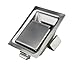 Pull Type Panel Lock Latch Lock Stainless Steel Flat Small Toolbox Equipment Lock Industrial Hardware 1Pcs(Iron-with Lock)