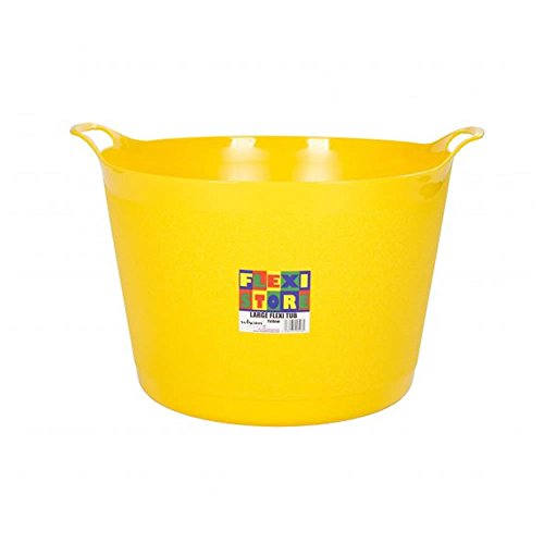 Tinozza in plastica flessibile.