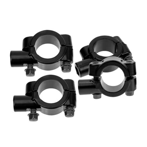 Support rétroviseur de guidon x4 avec collier de serrage sans outils