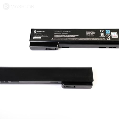 Maxelon BIS Certified Rechargeable Laptop Battery for HP EliteBook 8460P 8470P 8570P 8560P ProBook 6470B 6360B 6460B 6465B 6560B 6565B-(Black) - Image 2