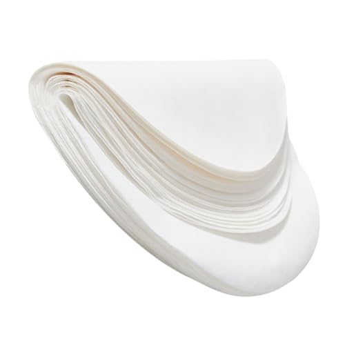 COLLBATH 100pezzi Assorbente Per Alimenti Di Alimentare Per Friggitrice Ad Aria e Filtri Olio Da Cucina Bianca Per Rimuovere Grasso in Eccesso Pacchetto