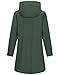 33,000ft Women's Waterproof Long Rain Coats with Mesh-Lind Breathable Rain Jacket with Hood Trench Coats Windbreaker