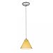 Access-One Light Wht Glass Bs Down Pendant-28004-1C-BS/WHT