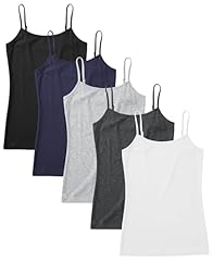 5 Pack - Black, White, Grey, Navy, Charcoal