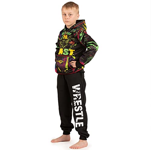 Kids Wrestling Joggers, Cotton Blend, Youth Wresting Sweatpants (Youth Sizes)4