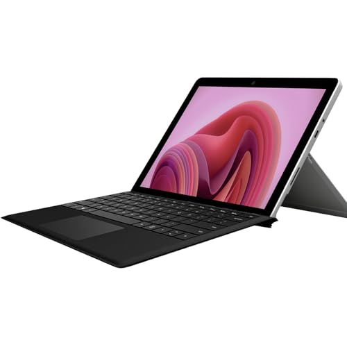 Microsoft Surface Go 2 Laptop-10.5" TouchScreen Tablet PC - Intel Core M3-8100Y, 8GB RAM, 128GB SSD - Black Keyboard, Win11 Pro (Renewed)