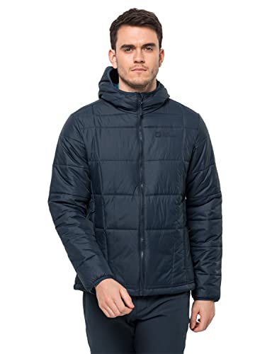 Jack Wolfskin Herren Bergland Ins Hoody M Jacket, night blue, XL EU Jack Wolfskin Herren Bergland Ins Hoody M Jacket, night blue, XL EU
