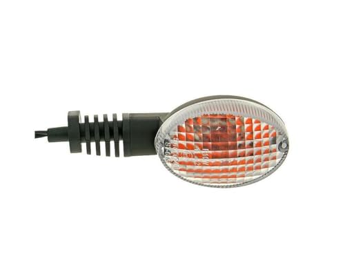 2EXTREME Blinker weiß vorne links oder hinten rechts kompatibel mit DERBI Senda R/SM DRD 50, kompatibel mit Kawasaki Ninja 250R, Senda SM X-Trem 50, Senda R X-Trem/Racer 50, Ninja 250R 08-