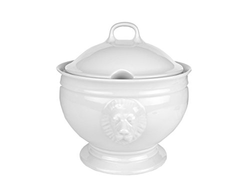 Van Well Löwenkopfterrine 2,75 Liter mit Deckel Cover