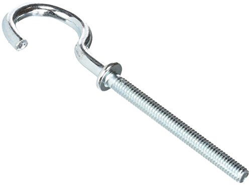 Molly M64406-XJ Crochets Ronds Ø 4 x 40 mm, Gris, Set de 6 Pièces