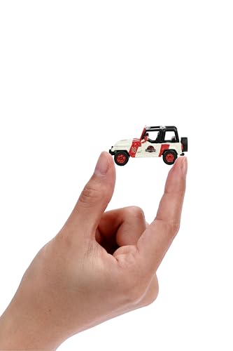 Jada Toys Jurassic World Nano 3-Pack vehículos 1.65 pulgadas miniatura 2