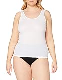 CALIDA Damen Top ohne Arm Light Unterhemd, Weiß (Weiss 001), 46