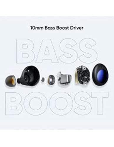 Image of realme Buds Q2 Bluetooth Truly Wireless in Ear Earbuds with Mic, Fast Charging & Up to 28Hrs Playtime (Grey)