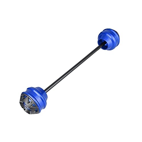 JIUTAI Curseurs D'Essieu Moto Kit De Protection De Roue De Fourche De Curseurs D'essieu Avant pour Ducati Street Fighter 848 1098 1098S 1100 1100S Curseur D'Essieu Roue (Couleur : Bleu) Cover