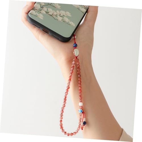 Lanière de portable en véritable pierre de sodalite bleue - 4