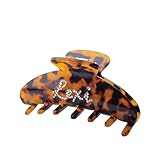 Personalized Name Hair Claw,Bridesmaid Hair Barrettes,Wedding Gift, Hair accessories,Custom name Hair clips,Hair Claw,Pink Princess's gift (Leopard)