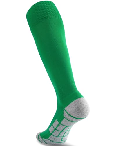 Image of CWVLC Soccer Socks (1 /3 /5 pairs) Team Sport Knee High Socks for Adult Youth Kids