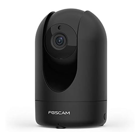 Foscam R4M Super HD 4MP Home Security Camera - Dual-Band WiFi Indoor CCTV with Pan/Tilt, AI AI Human Detection, Night Vision, 2Way Audio, SD Card Slot - Inc Free Cloud - Works with Alexa Cover