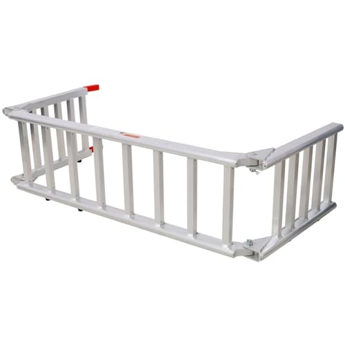 Rampas de carga plegables de aluminio de 7,3 pies, para ATV, motocicleta, cortacésped y motocicleta de tierra, con capacidad de 1400 libras miniatura 7