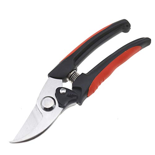 OTOTEC 7 Inch Pruning Shears Traditional Bypass Pruning Shears Professional Tree and Branch Garden Pruner
