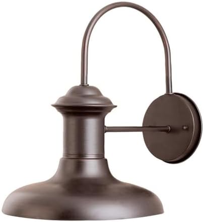 Maxim Lighting 35002EB Wharf-1 Light Outdoor Wall Lantern in Transitional style-12 Inches Wide by 10.5 inches high