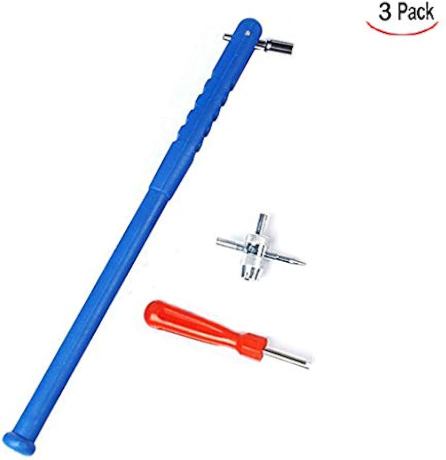 Extracteur De Valve Avec 5 Inserts De Valve Pour Voiture