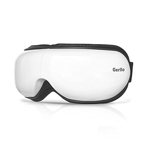 Gerllo Augenmassagegerät, Massage, Mit Bluetooth-Musikfunktion, Thermostatischer Wärmekompresse und Luftdruckmassage, hilft es, Augenmüdigkeit zu lindern, Geschenk der Gesundheit Cover