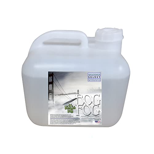 Froggy's Fog - Bog Fog - Extreme High Density Fog Fluid - Long 2 Hour Hang Time - For Halloween, Haunted Attractions, White-Out Effects