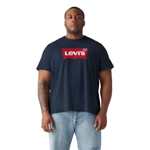 Levi's T-shirt graphique pour hommes, bleu marine, 6X-Grand
