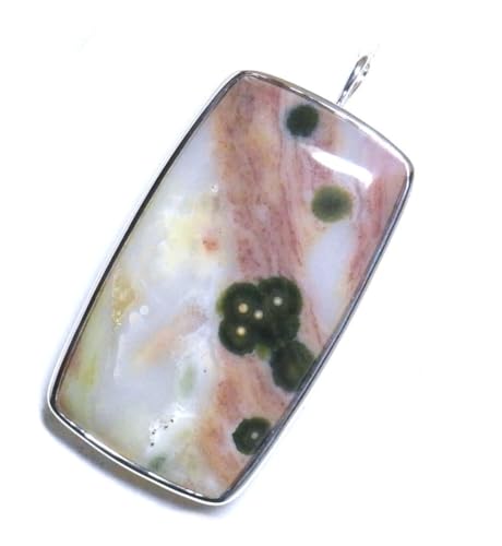 【碌山】ピクチャーアゲートのスクェア ペンダントブローチ 202C0868-TY