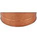 Benzara HGM008 Hammered Pattern Galvanized Farmhouse Style Tub, Copper