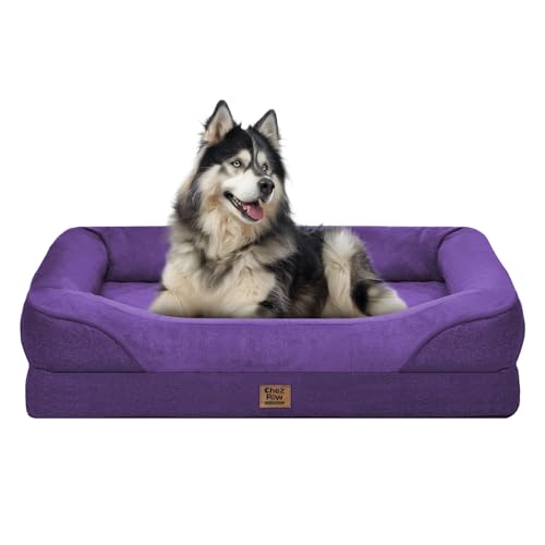 Image of Chez Paw Orthopedic Washable XXL Dog Bed for Extra Large Dogs